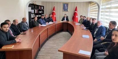 Susuz’da okul güvenliği toplantısı yapıldı