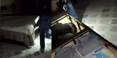 Kars'ta bazanın içinden cezaevi firarisi çıktı