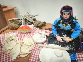 Kars’ta kitre bebek sanatı sergiyle hayat buldu