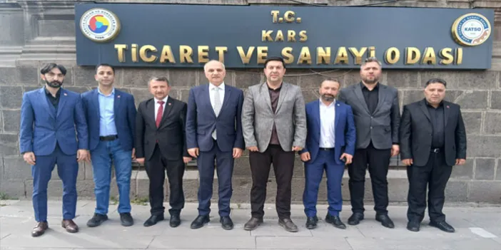 Saadet Partisi’nden Kars Ticaret ve Sanayi Odası’na ziyaret