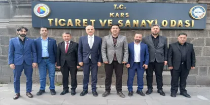 Saadet Partisi’nden Kars Ticaret ve Sanayi Odası’na ziyaret