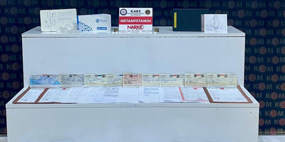 Kars’ta 21 milyonluk senet ele geçirildi, 1 tutuklama