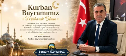 Başkan Özyılmaz Kurban Bayramımız Mübarek Olsun