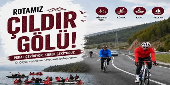 Çıldır Gölü’nde Doğa ve Spor Şenliği