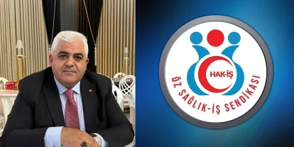Öz Sağlık iş sendikası Sağlık il müdürlüğü iş yeri kurum baş temsilcisi Metin Mustafabeyoğlu Bayram Mesajı
