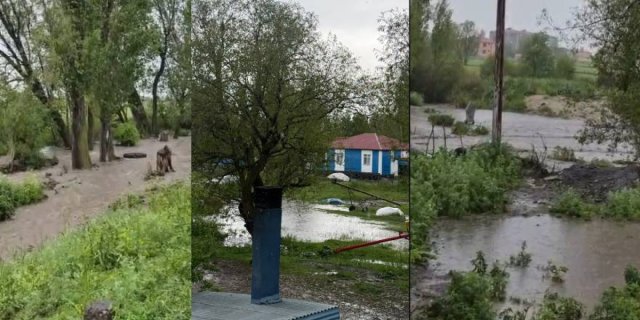 Şiddetli Sağanak: Bahçeler Sular Altında Kaldı
