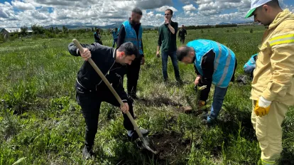 Kars'ta yükümlülerden örnek davranış!