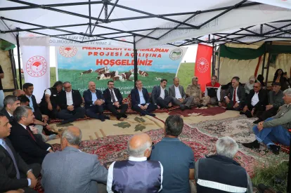 Kuyucuk Köyü Yaylası’nda Mera Islahı ve Tohum Dağıtım