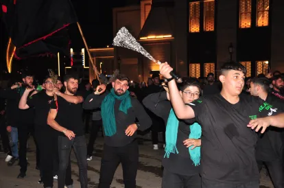 Kars'ta Muharrem Ayının 9. Gününde ‘Tasua’ Yürüyüşü Düzenlendi