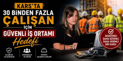 Kars’ta 30 Binden Fazla Çalışan İçin Güvenli İş Ortamı Hedefi