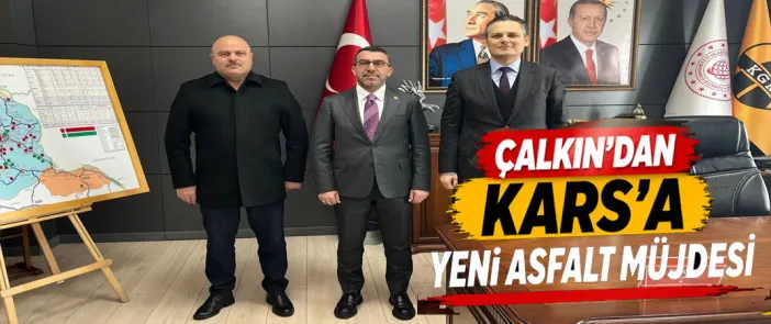Kars Şehir merkezindeki Ana Caddeleri Karayolları Yapacak