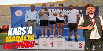 Karslı Atletlerden Türkiye Şampiyonası'nda Madalya Yağmuru