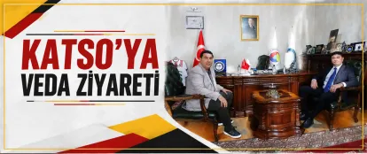 Azerbaycan Kars Başkonsolosu Zamin Aliyev’den Kars TSO’ya Veda Ziyareti
