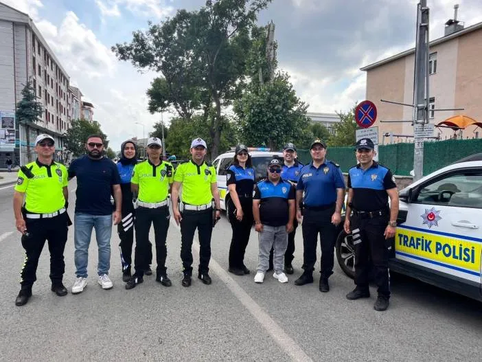 Ömer’e Polislerden Anlamlı Etkinlik