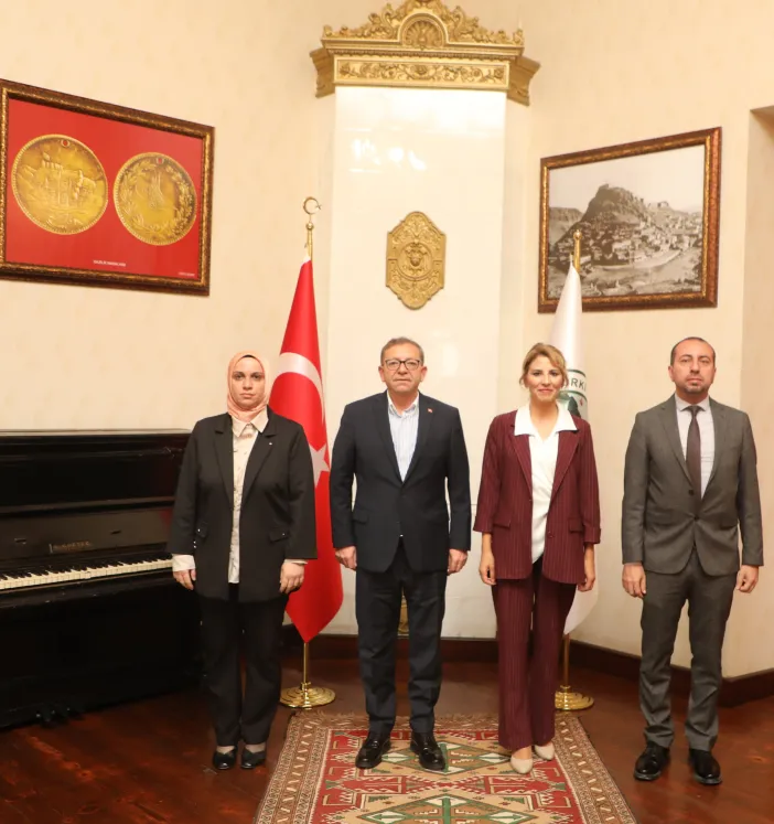 Vali Ziya Polat, TKDK Heyetini Ağırladı