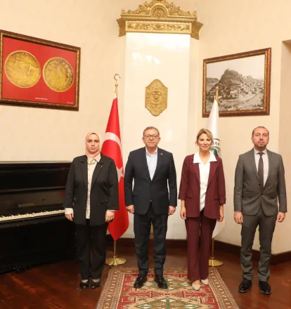 Vali Ziya Polat, TKDK Heyetini Ağırladı
