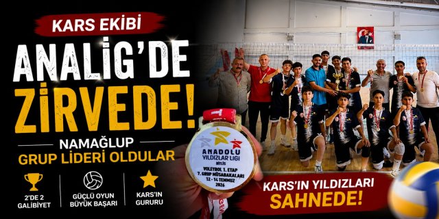 Kars Ekibi Analig'de Nağmalup Grup Lideri Oldu