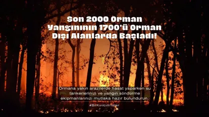 Kars Tarım ve Orman Müdürlüğü'nden Üreticilere Yangın Uyarısı