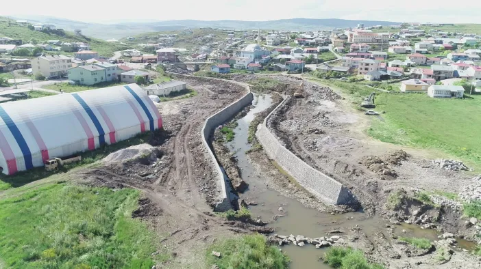 Ardahan’da Devam Eden DSİ Yatırımları Yerinde İncelendi