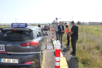 İl Millî Eğitim Müdürü Vasıf Munis’ten Okul ve MTSK Sınav Alanına Saha İncelemesi