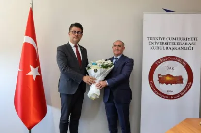KAÜ Rektörü Hüsnü Kapu, ÜAK Dönem Başkanlığını Devretti