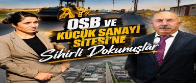 OSB ve Küçük Sanayi Sitesi'nde Altyapı ve Üstyapı Çalışmaları Aralıksız Sürüyor