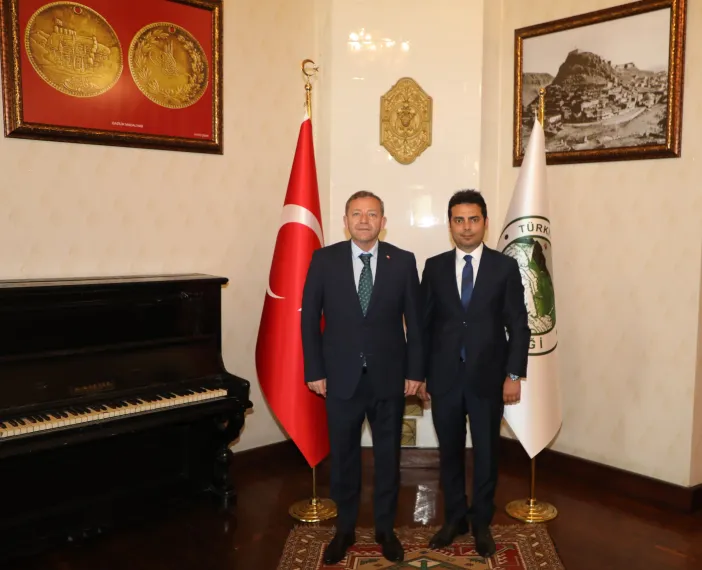 Vali Polat, Yeni AFAD İl Müdürüyle Bir Araya Geldi