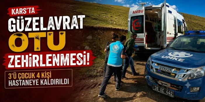 Kars’ta “Güzelavrat Otu” Zehirlenmesi
