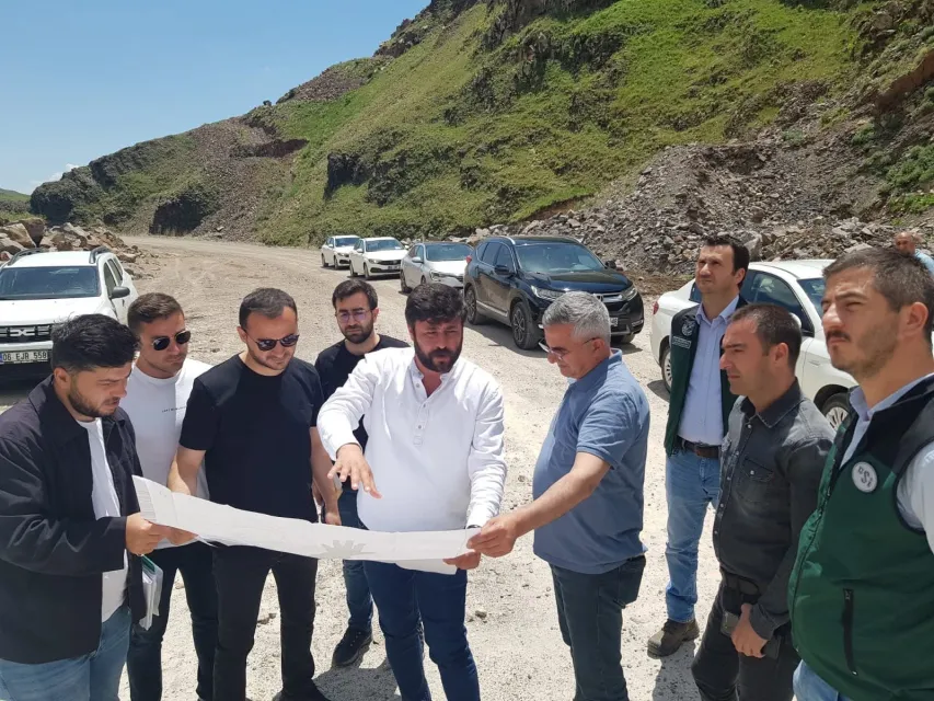 DSİ’den Kağızman Barajı ve Taşkın Kontrol Tesislerine Saha İncelemesi