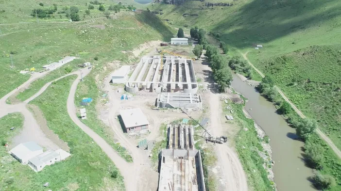 Kars’ta Atıksu Toplama ve Arıtma Tesisi Çalışmaları Sürüyor