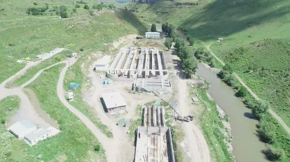 Kars’ta Atıksu Toplama ve Arıtma Tesisi Çalışmaları Sürüyor