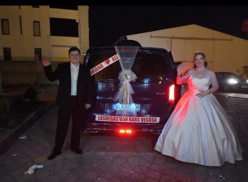 Las Vegas’tan “Kars Vegas’a” gelin geldi