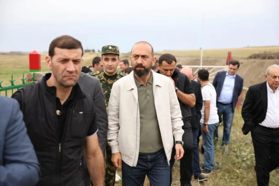 Büyükelçiler Ermenistan-Türkiye sınırındaki “Akhurik” sınır kapısını ziyaret etti