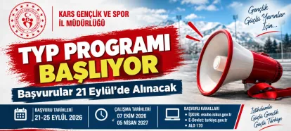 TYP Programı Başlıyor: Başvurular 21 Eylül’de Alınacak