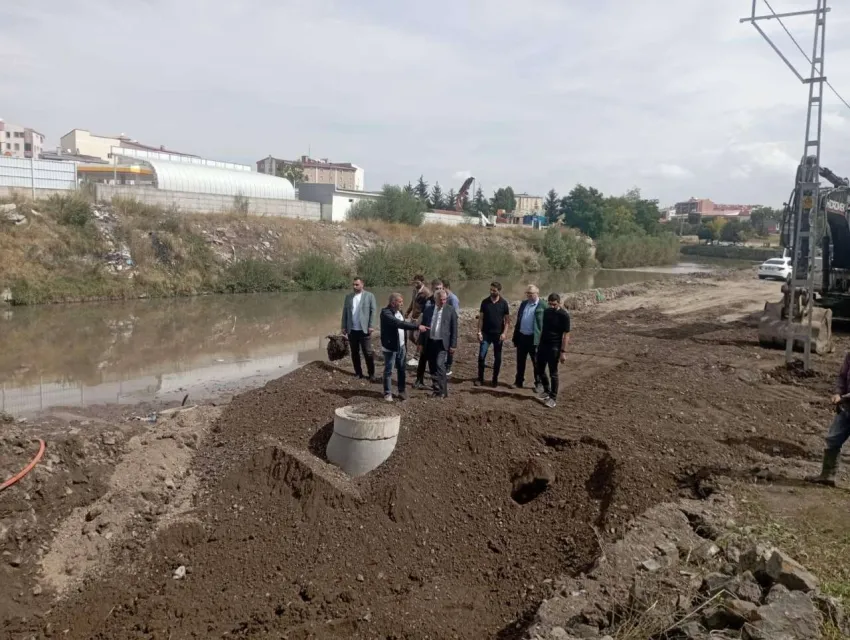 Atıksu Arıtma ve Kars Çayı’ndaki Çalışmalar Yerinde İncelendi