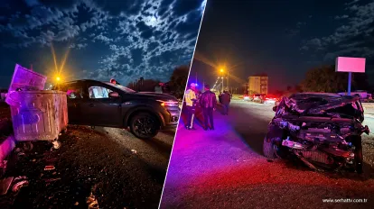 Kars'ta Trafik Kazası: 2 Yaralı
