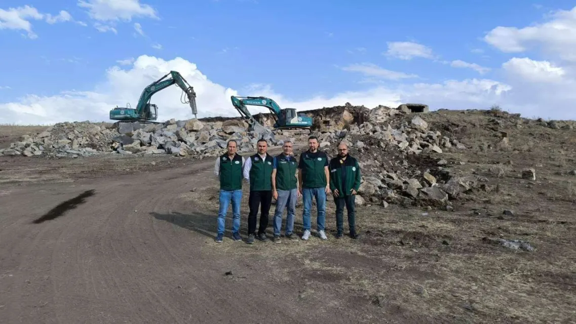 Makinalı Çalışmalar Sahada İncelendi