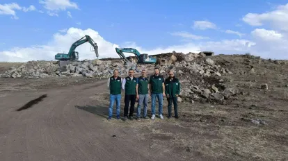 Makinalı Çalışmalar Sahada İncelendi