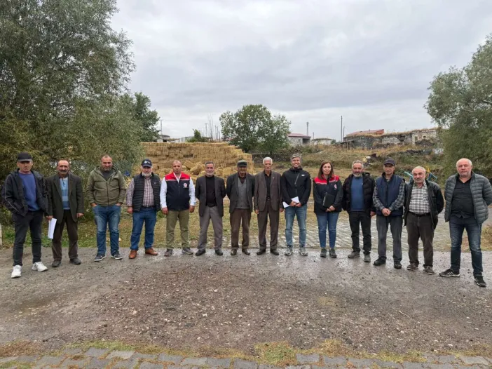 Tarım ve Orman Müdürlüğü ekipleri sahada