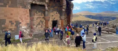 Ani Ören Yeri’ne Ziyaretçi İlgisi Artıyor