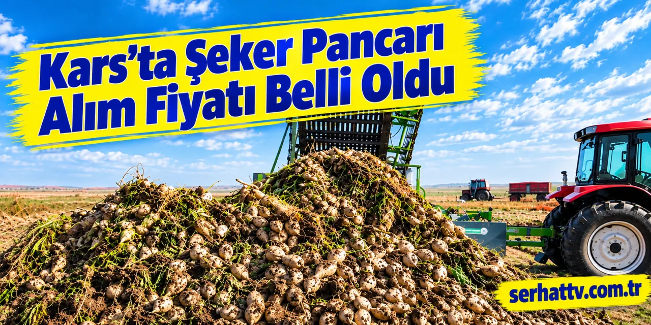 Kars’ta Şeker Pancarı Alım Fiyatı Belli Oldu