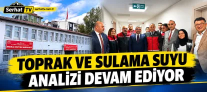 Kars'ta Toprak ve Sulama Suyu Analizi Devam Ediyor