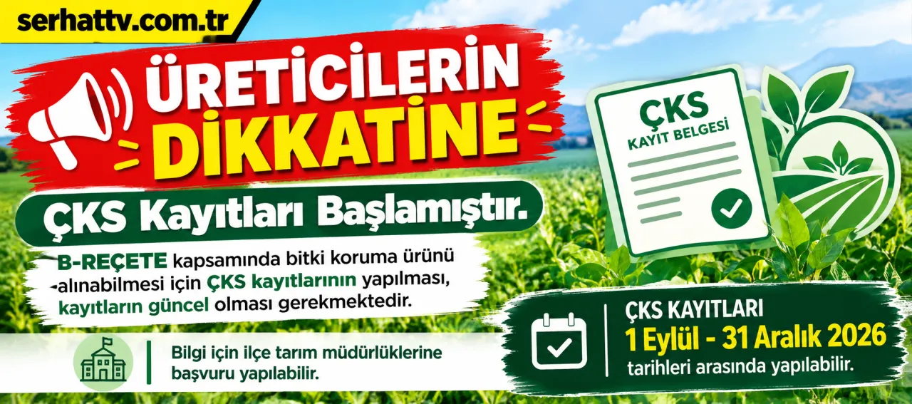 Kars’ta Çiftçilere B-REÇETE Uyarısı