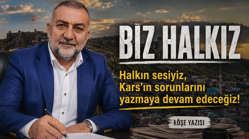 Alibeyoğlu kaleme aldı: "BİZ HALKIZ"