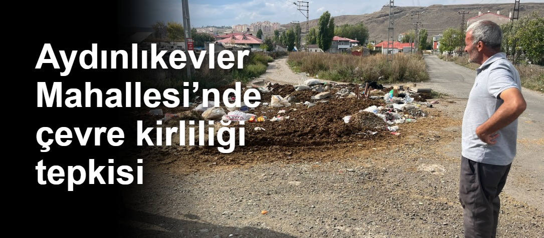 Aydınlıkevler Mahallesi’nde çevre kirliliği tepkisi