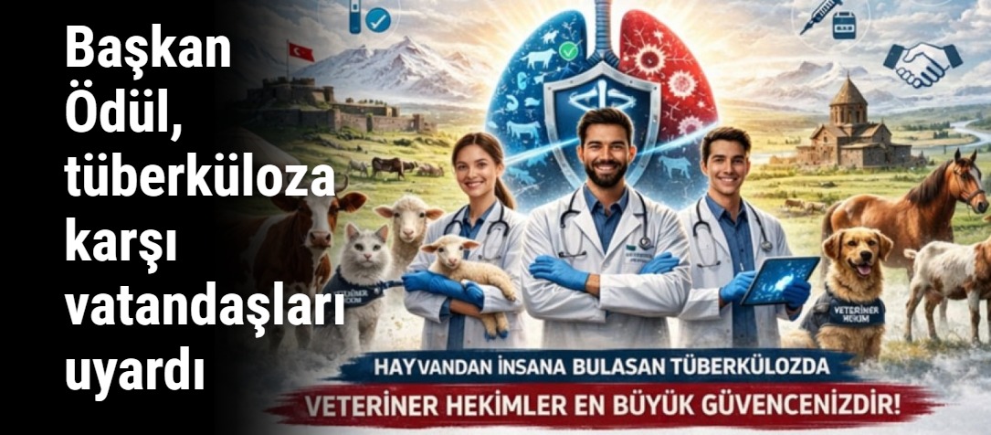 Başkan Ödül, tüberküloza karşı vatandaşları uyardı