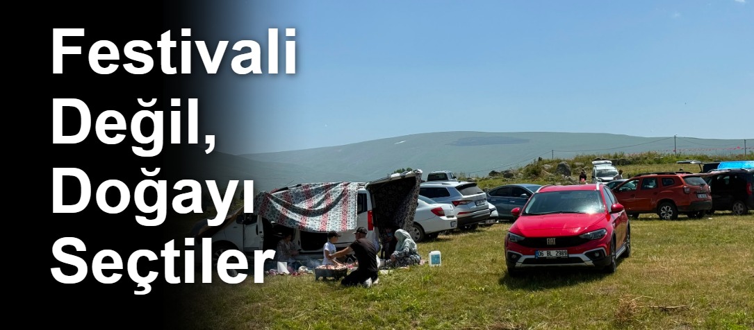 Festivali Değil, Doğayı Seçtiler