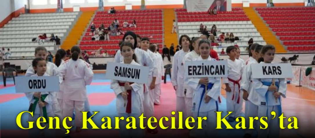 Genç Karateciler Kars’ta