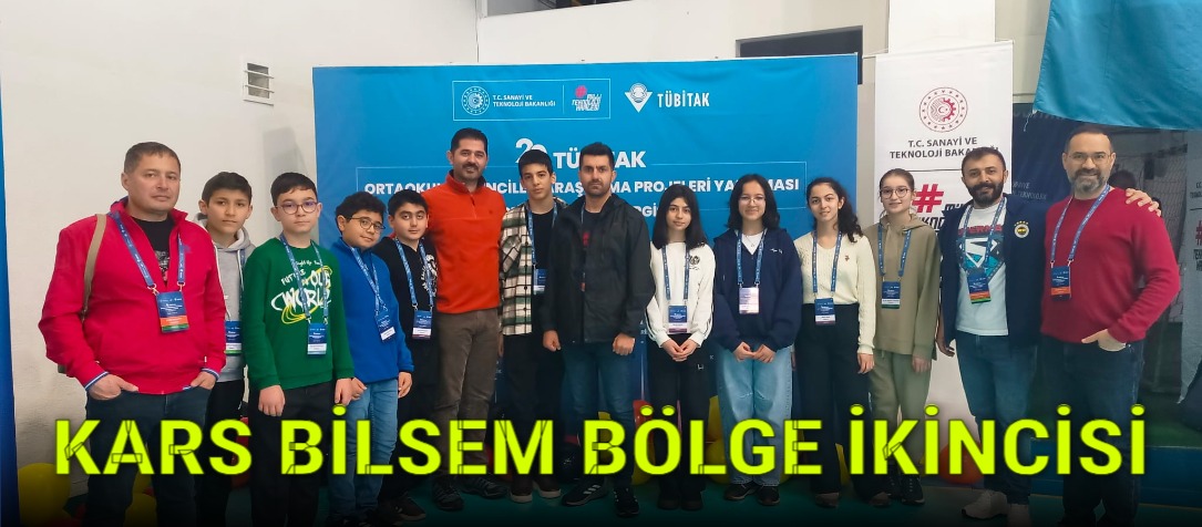 KARS BİLSEM BÖLGE İKİNCİSİ