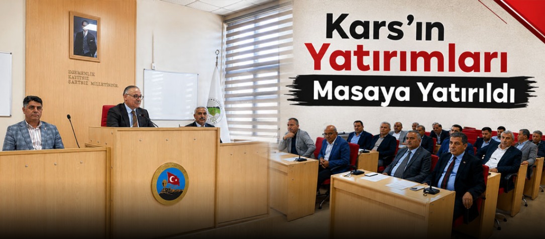Kars İl Genel Meclisi Temmuz Ayı Toplantısını Gerçekleştirdi